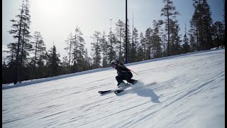 Skiing in Stöten [upl. by Shing]