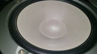 Yamaha NS6490 woofer flex [upl. by Gabi]