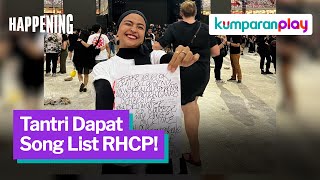 Nonton Red Hot Chili Peppers Tantri Kotak Dapat Song List dan Foto Bareng Duta SO7 [upl. by Alimac]