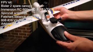 Intro to the Bixler 11 for FPV mini review comparison to Bixler 2 [upl. by Alamac]