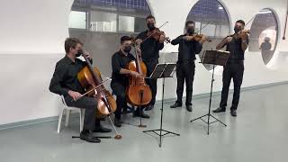 Hino 396  Vamos ó irmãos marchar  Músicos CCB tocando no Hospital  Cello Viola e Violino [upl. by Hamlet]