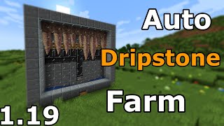 Minecraft Automatic Dripstone Farm 120 [upl. by Aloiv303]