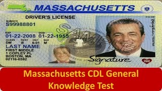 Massachusetts CDL General Knowledge Test [upl. by Press417]