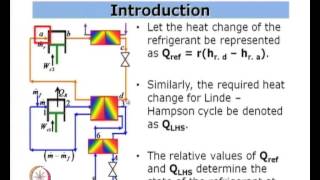 Mod01 Lec13 Gas Liquefaction and Refrigeration Systems VI [upl. by Kaliope]