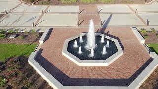 Aerial tour of Lander University  Greenwood SC [upl. by Ferna]