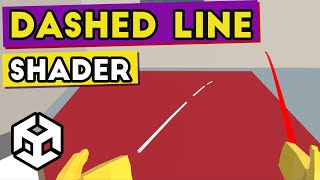 How to create Dashed line in Unity [upl. by Ecallaw867]