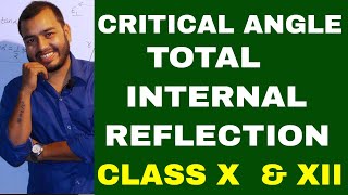 Critical Angle amp Total Internal reflection  Prism ray diagram  Class X ICSE [upl. by Rovelli266]