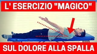 L quotesercizio magicoquot per battere il DOLORE ALLA SPALLA periartrite tendinopatia [upl. by Hartman938]