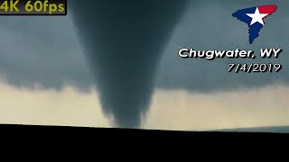 Chugwater Wyoming Tornado • FULL Life Cycle July 4 2019 Stephen [upl. by Dihsar356]