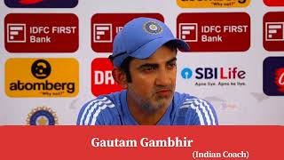 Ind vs Nz 3rd Test  Gautam Gambhir Press Conference  At Mumbai [upl. by Anay72]