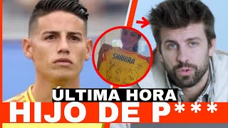 JAMES RODRÍGUEZ PARALIZA LA COPA AMERICA 2024 con GOLPE CONTRA GERARD PIQUÉ en DEFENSA DE SHAKIRA [upl. by Randall]