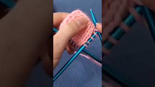 how to pick up and knit stitches in knitting How to Pick Up Stitches by Knitting [upl. by Naj35]