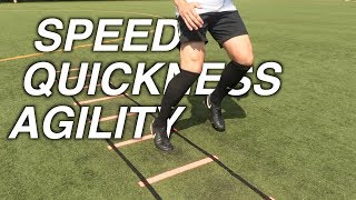 Improve Speed Quickness and Agility  15 Speed Ladder Drills [upl. by Ima]