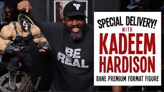 Kadeem Hardison Unboxes the Bane Premium Format Figure by Sideshow [upl. by Resiak]