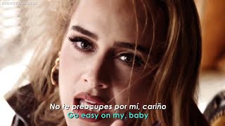 Adele  Easy On Me  Lyrics  Español  Video Official [upl. by Coffin]