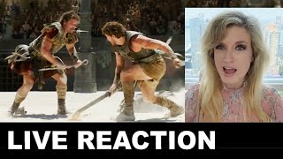 Gladiator 2 Trailer REACTION [upl. by Webb]