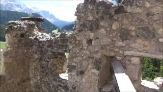 Wolkenstein Castle  Selva Val Gardena Italy [upl. by Amalberga]