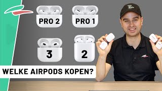 Welke AirPods zijn het beste AirPods 3 Pro 2 Pro 1en AirPods 2 [upl. by Anole633]