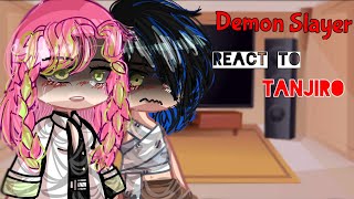 Demon Slayer React To Tanjiro  Gacha Club  DKT [upl. by Aeila705]