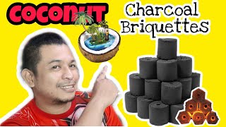 Charcoal Briquettes from Coconut Community Based Enterprise  Catanduanes [upl. by Pik]