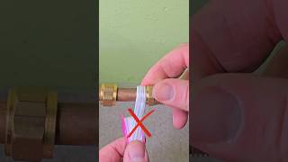 Remember this advice from experienced plumbers The only correct connection for copper water pipes [upl. by Bevin]