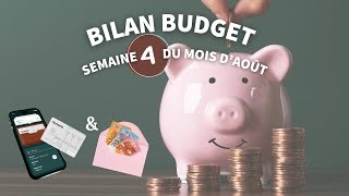 Bilan budgetBilan du mois dAoût [upl. by Taddeo281]