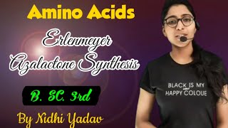 Preparation Method of Amino Acids Erlenmeyer Azalactone Synthesis B SC 3rd [upl. by Sheedy]