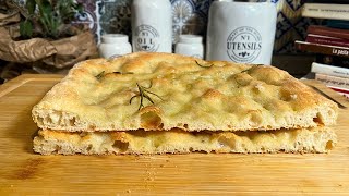 🇮🇹🍞 Focaccia Ligure da Leccarsi i Baffi Passo dopo Passo [upl. by Leynad]