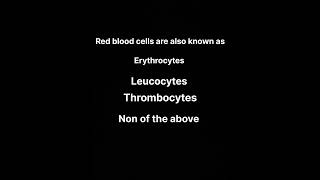 Red blood cells  anatomy and physiology ytshort ytshorts [upl. by Nabru189]