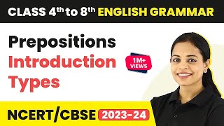 Prepositions Introduction  Types of Prepositions  Class 4 to 8 English Grammar [upl. by Nguyen265]