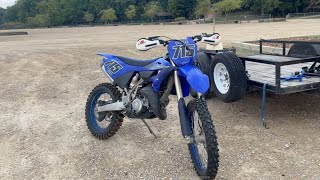 yz 125 First Ride after top end rebuild [upl. by Persson280]