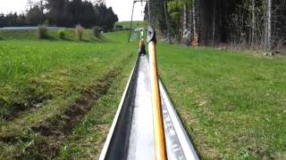 Sommerrodelbahn in Willingen [upl. by Ellevehc]