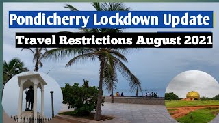 Pondicherry lockdown news  Pondicherry lockdown news today  Pondicherry Travel Guidelines [upl. by Neeluj]