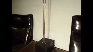 Jacobs Ladder Climbing Arc Tesla Coil electrical device using neon sign transformer [upl. by Grous66]