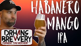 Mango Habanero IPA  All Grain Recipe [upl. by Meuser336]