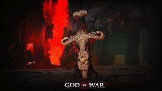 Muspelheim Trial 4 Peaks Pass High Quality  God of War Soundtrack [upl. by Gney]