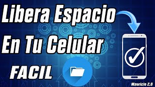 Como Liberar Espacio En Celular Android 2024 FACIL [upl. by Septima]