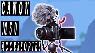 CANON EOS M50  MUST HAVE ACCESSORIES [upl. by Floro]