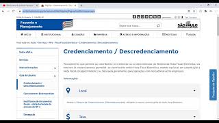 Credenciamento SEFAZSP  Erro no Usuário e Senha Informativo [upl. by Atsok]