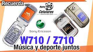 Recuerda SONY ERICSSON W710 amp Z710 Música y deporte juntos Retro celulares 4k [upl. by Vena]