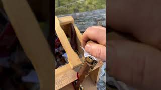 Shooting a Pedersoli flintlock Kentucky pistol [upl. by Kissner]