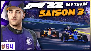 F1 22 MyTeam 64  LECLERC vs VERSTAPPEN vs MOI LA BASTON [upl. by Eldreeda]