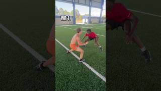 Best Drills For Wide Receiver Releases  Perfect Your Craft  football widereceiver college wr [upl. by Akanke]