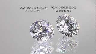 Comparing A CUT ABOVE® Diamonds [upl. by Fagin]