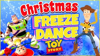 🎄 Andys Coming Freeze Dance 🎄 Christmas Toy Story Brain Break 🎄 Just Dance 🎄 GoNoodle [upl. by Assirrec]