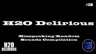 H2O DELIRIOUS Misspeaking and Random Sounds Compilation  Best of H2O Delirious Part 2 [upl. by Gilmour]