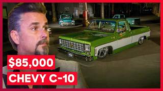 Custom Chevy C10 Auctioned For 85000  Fast N Loud [upl. by Gitel]