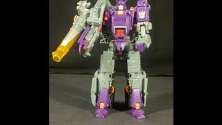 Transformers Galvatron Universe  Deluxe Review [upl. by Palgrave382]