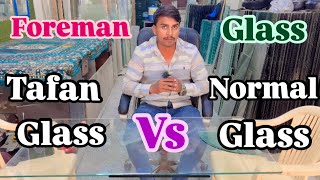 Experiment Tafan glass Vs Normal glassforemanglass viralvideo experiment [upl. by Aicylla95]