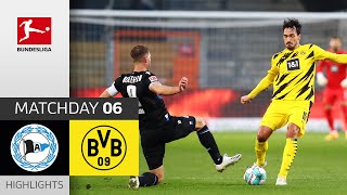 Arminia Bielefeld  Borussia Dortmund  02  Highlights  Matchday 6 – Bundesliga 202021 [upl. by Younger932]